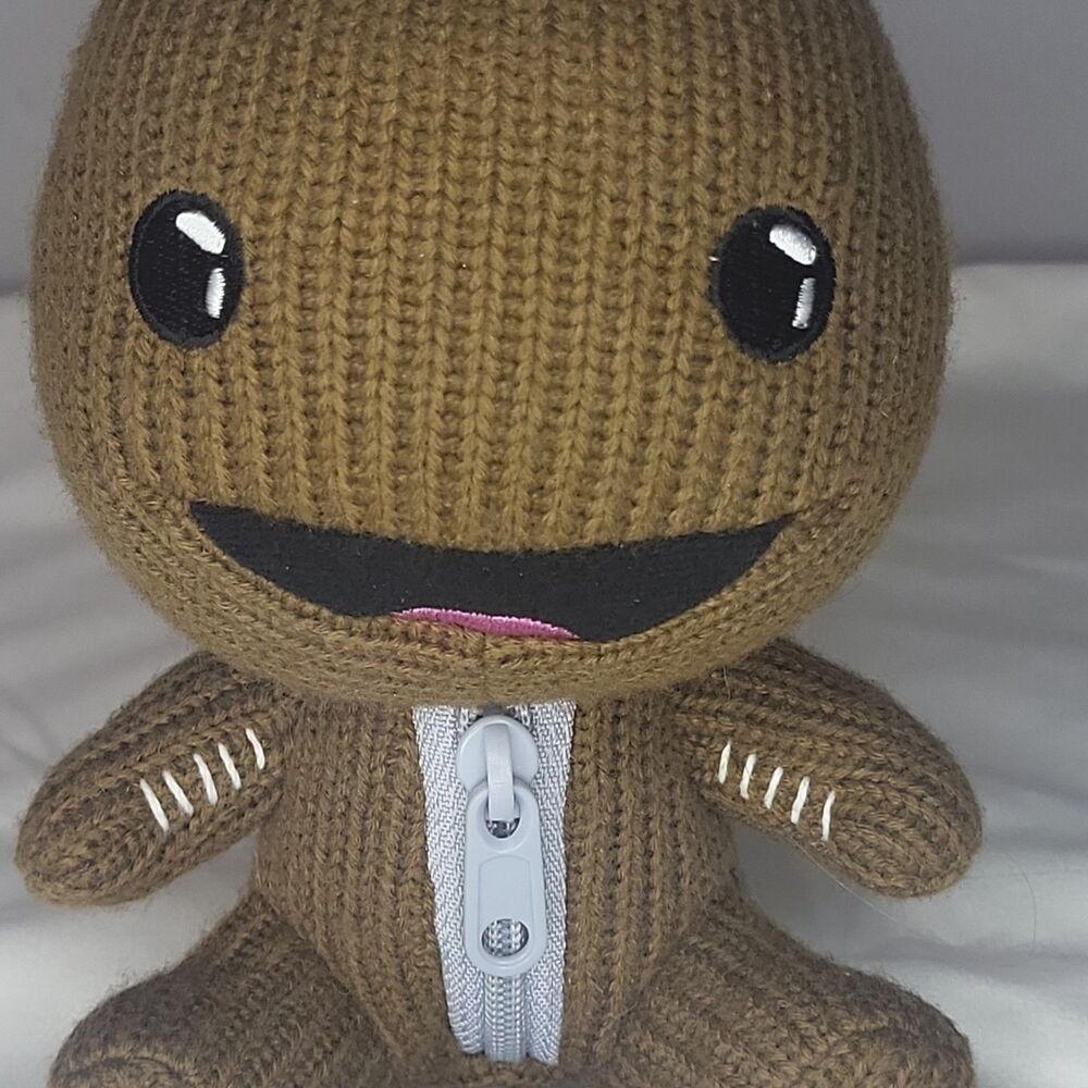 PlayStation Sackboy Padded Plush Doll Stubbins Sitter LittleBigPlanet 2018